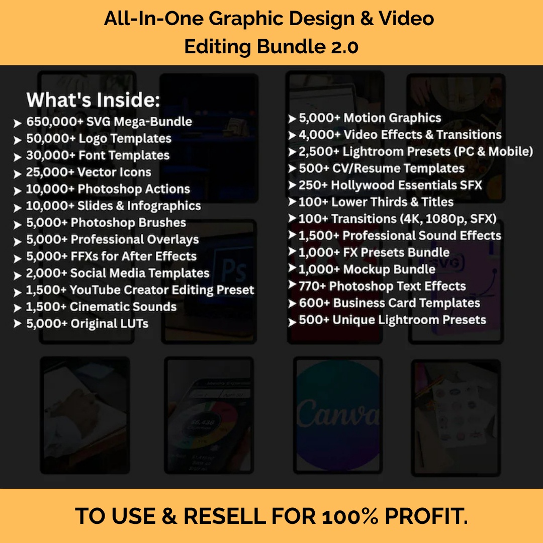 100+ Million Digital Products Mega Bundle – PLR/MRR License