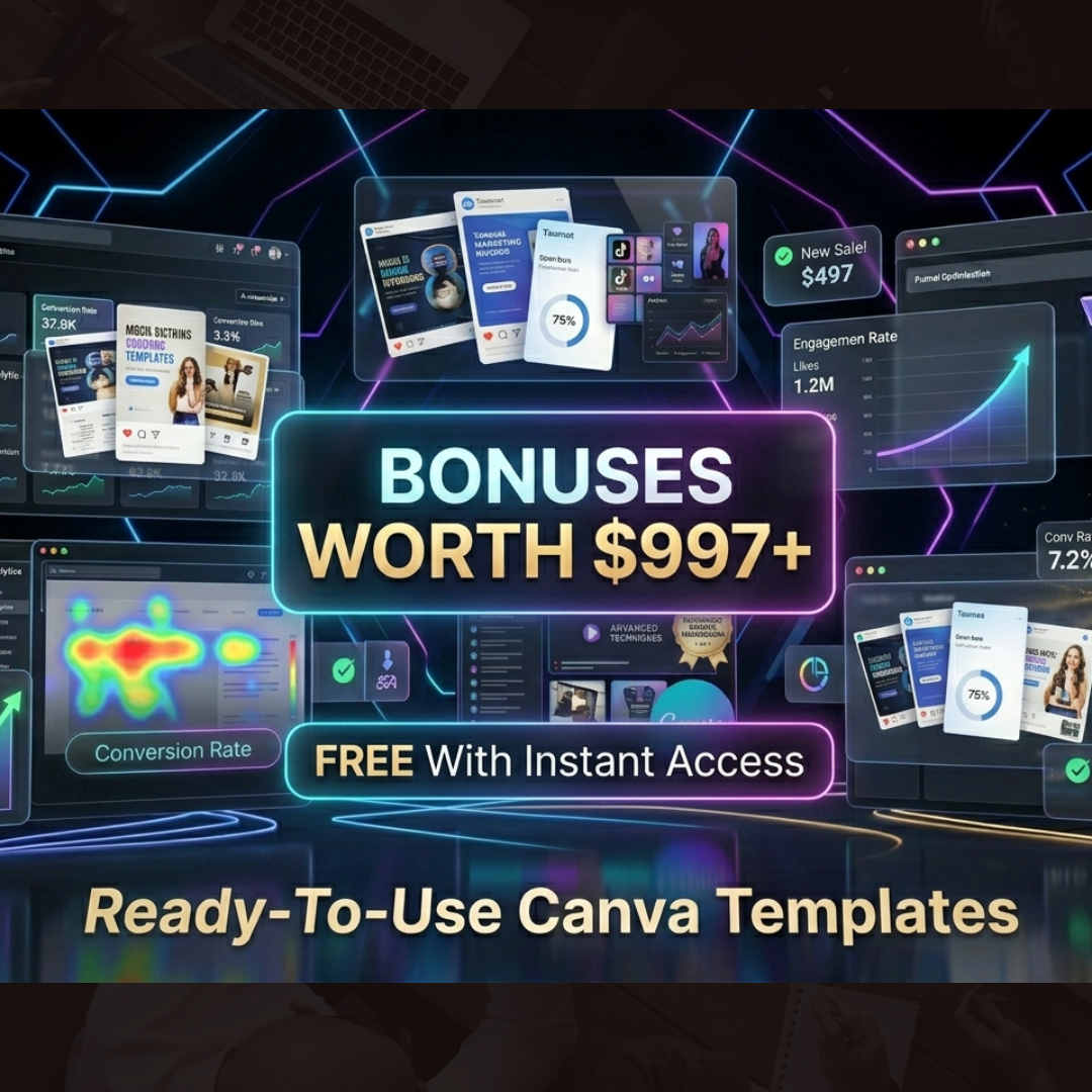 500+ Meta Ad Creatives Canva Templates