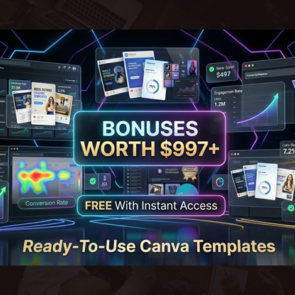 500+ Meta Ad Creatives Canva Templates