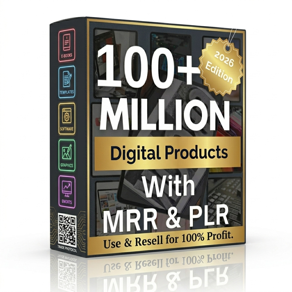 100+ Million Digital Products Mega Bundle – PLR/MRR License
